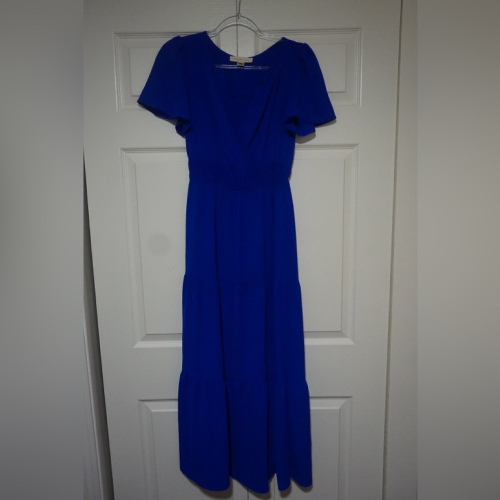 Monteau Royal Blue Maxi Dress